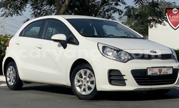 Buy Import Kia Rio White Car in Import - Dubai in Namibia