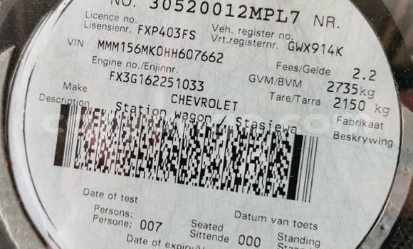 Acheter Occasion Voiture Chevrolet TrailBlazer Autre à Walvis Bay, Namibie Acheter Occasion Voiture Chevrolet TrailBlazer Autre à Walvis Bay, Namibie