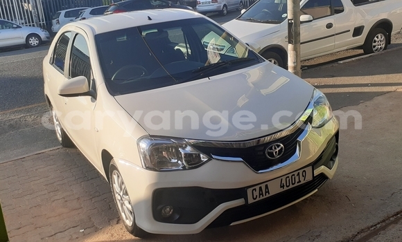 Buy Used Toyota Etios White Car in Windhoek in Namibia