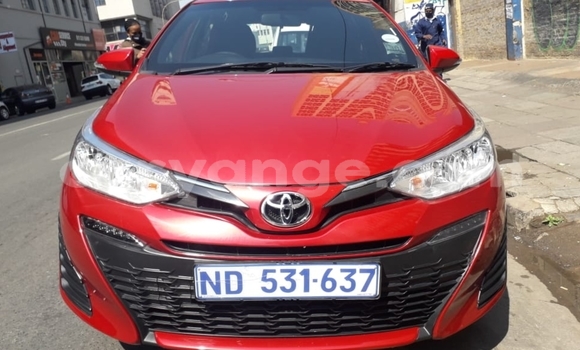 Buy Used Toyota Yaris Red Car in Windhoek in Namibia