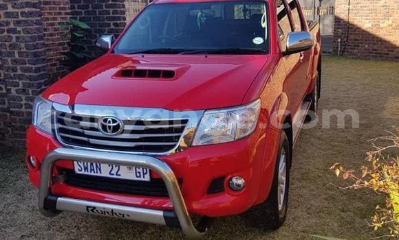 Buy Used Toyota Hilux Red Car in Windhoek in Namibia