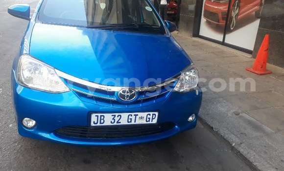 Buy Used Toyota Etios Blue Car in Windhoek in Namibia