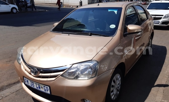 Buy Used Toyota Etios Brown Car in Windhoek in Namibia