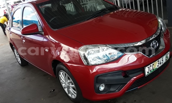 Buy Used Toyota Etios Red Car in Windhoek in Namibia
