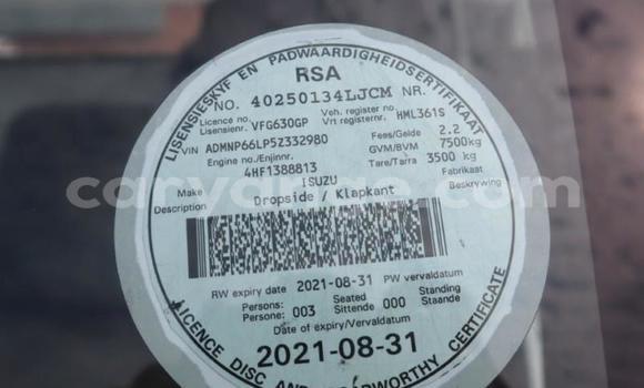 Buy Used Isuzu FTR 850 White Truck in Windhoek in Namibia Buy Used Isuzu FTR 850 White Truck in Windhoek in Namibia