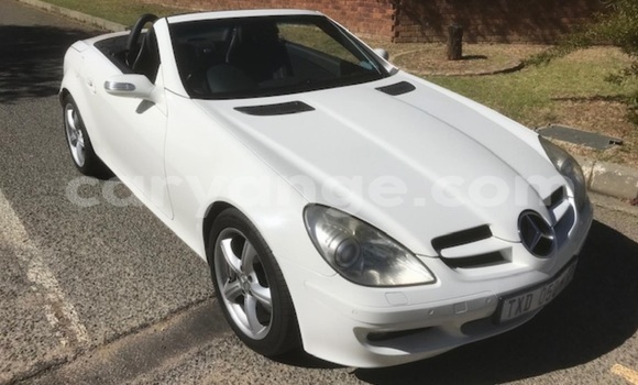 Buy Used Mercedes-Benz SLK–Class White Car in Windhoek in Namibia
