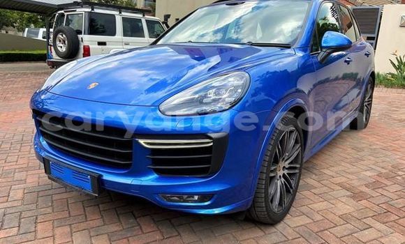 Buy Used Porsche Cayenne Blue Car in Windhoek in Namibia