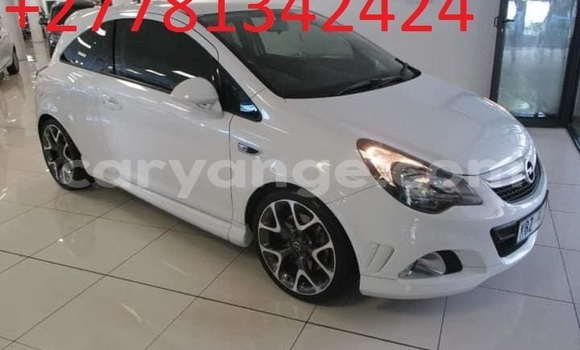 Buy Used Opel Corsa White Car in Windhoek in Namibia