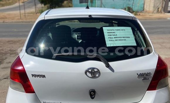 Buy Used Toyota Yaris White Car in Windhoek in Namibia Buy Used Toyota Yaris White Car in Windhoek in Namibia