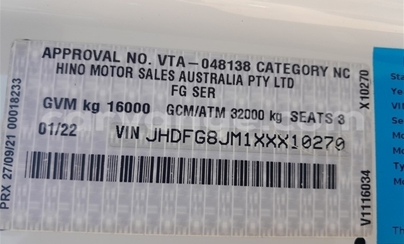 Buy Used Hino 300 Series White Truck in Windhoek in Namibia Buy Used Hino 300 Series White Truck in Windhoek in Namibia