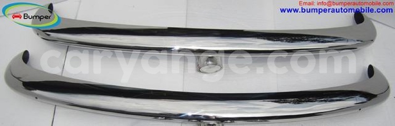 Big with watermark volkswagen type 3 stainless steel bumpers 1963 1969 3 