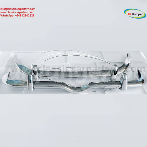 Big with watermark jaguar mark 2 1959 1967 slim bumpers new 3