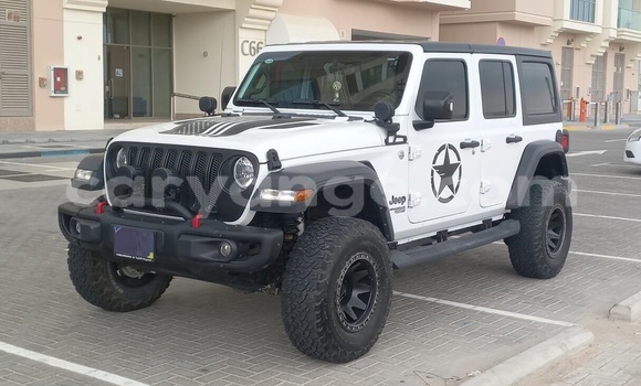 Buy Used Jeep Wrangler White Car in Windhoek in Namibia