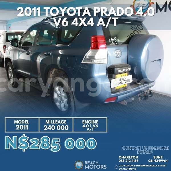 Big with watermark toyota prado namibia windhoek 24414
