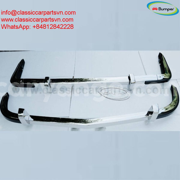 Big with watermark datsun 240z 260z 280z bumpers 1969 1978 with rubber and over riders 2