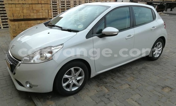 Buy Used Peugeot 208 White Car in Walvis Bay in Namibia