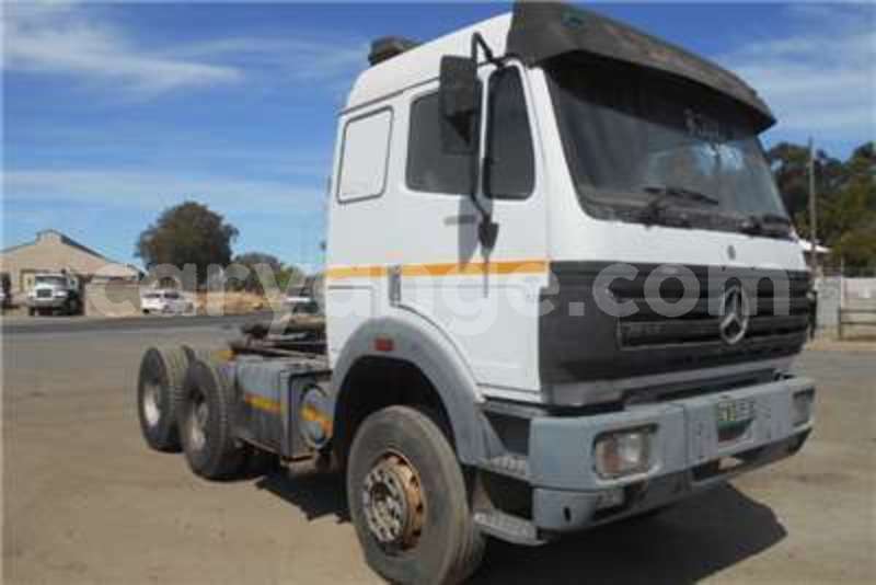 Big with watermark mercedes benz truck tractor double axle mercedes benz powerliner 1997 id 62191727 type main 1
