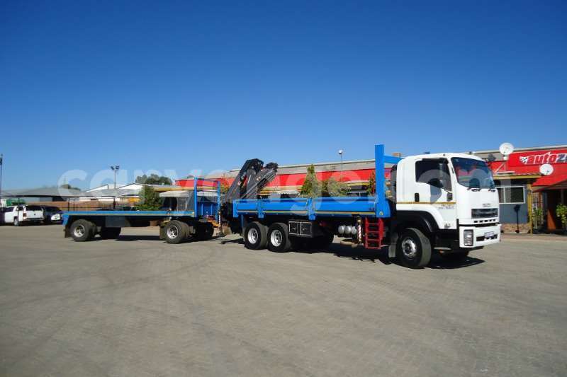Big with watermark isuzu truck crane truck isuzu fx 26 360 with crane and 10t drawbar trailer 2017 id 63091655 type main 1 