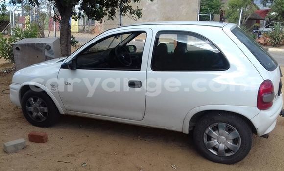 Buy Used Opel Corsa White Car in Windhoek in Namibia