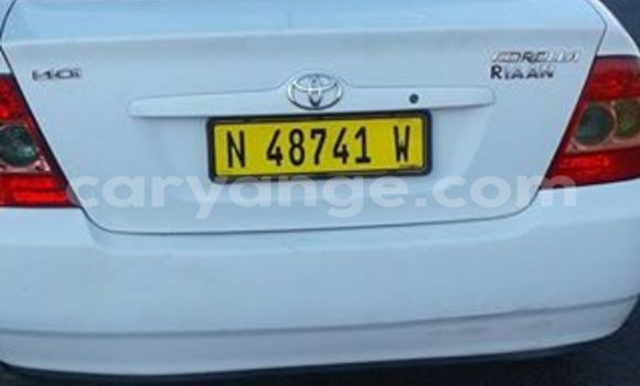 Acheter Occasion Voiture Toyota Corolla Blanc à Windhoek, Namibie Acheter Occasion Voiture Toyota Corolla Blanc à Windhoek, Namibie
