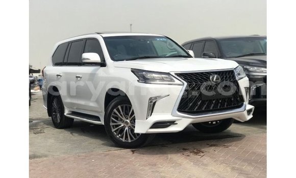 Buy Import Lexus LX White Car in Import - Dubai in Namibia